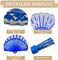 10 Pack Folding Fans – Handheld Spanish Style Fans,Bulk Hand Fans for Wedding, Tea Party, Dance
